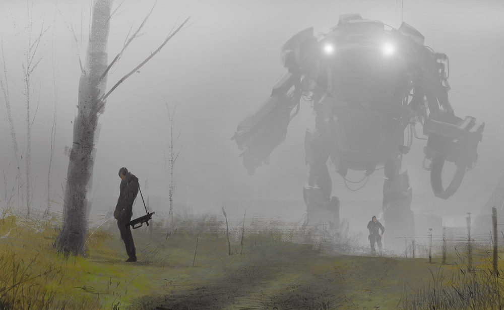 Робот во маглата