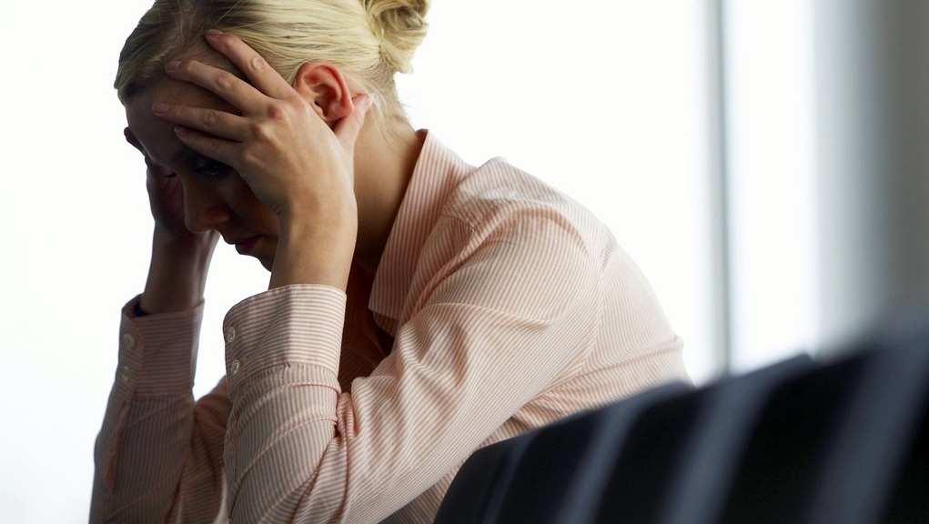 Stressed Businesswoman