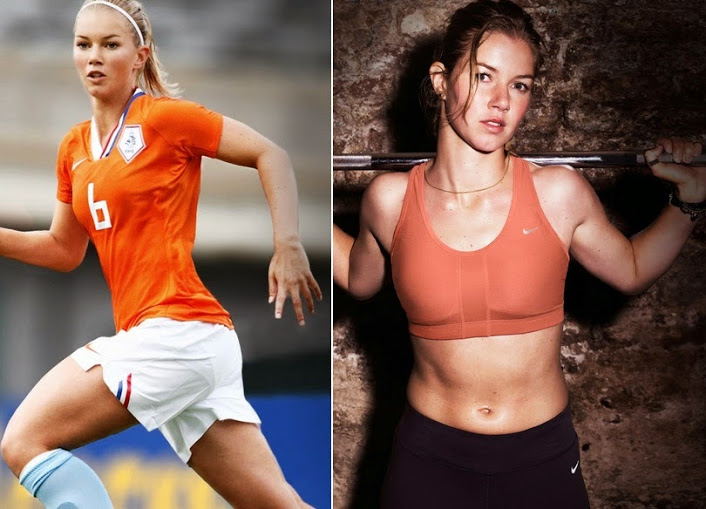 ANOUK HOOGENDIJK hottest female footballer