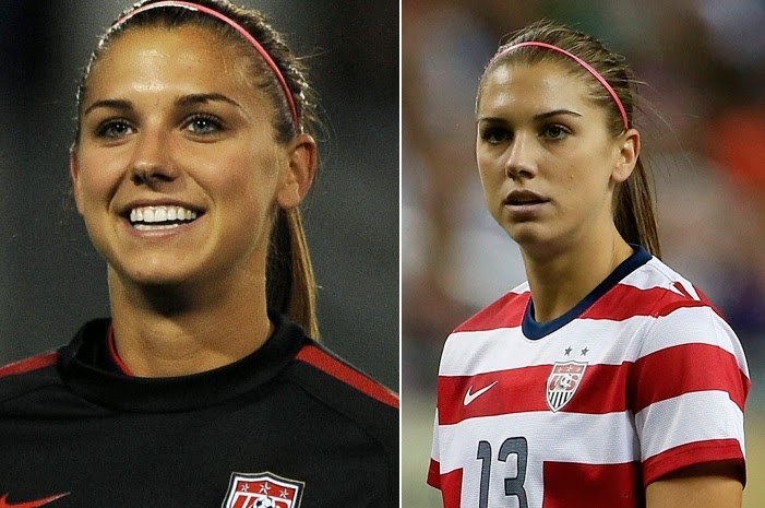 Alex Morgan hottest women footballer