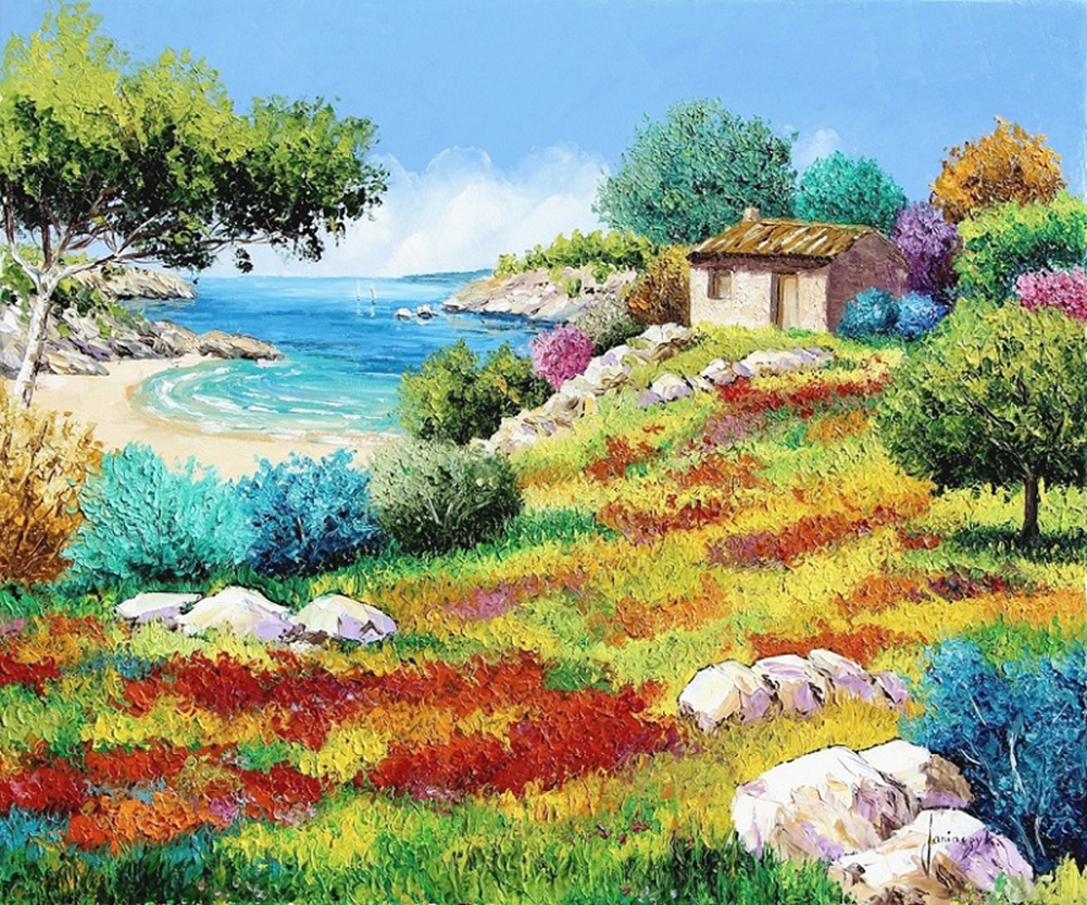 Cabanon de la plage, JANIACZYK