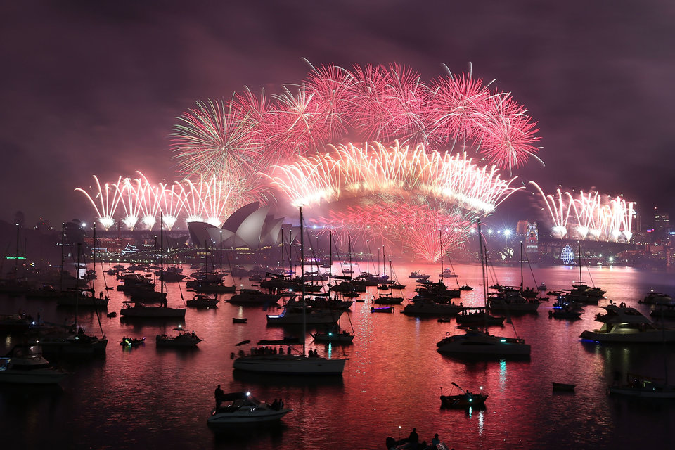 XXX on New Year's Eve on January 1, 2016 in Sydney, Australia.