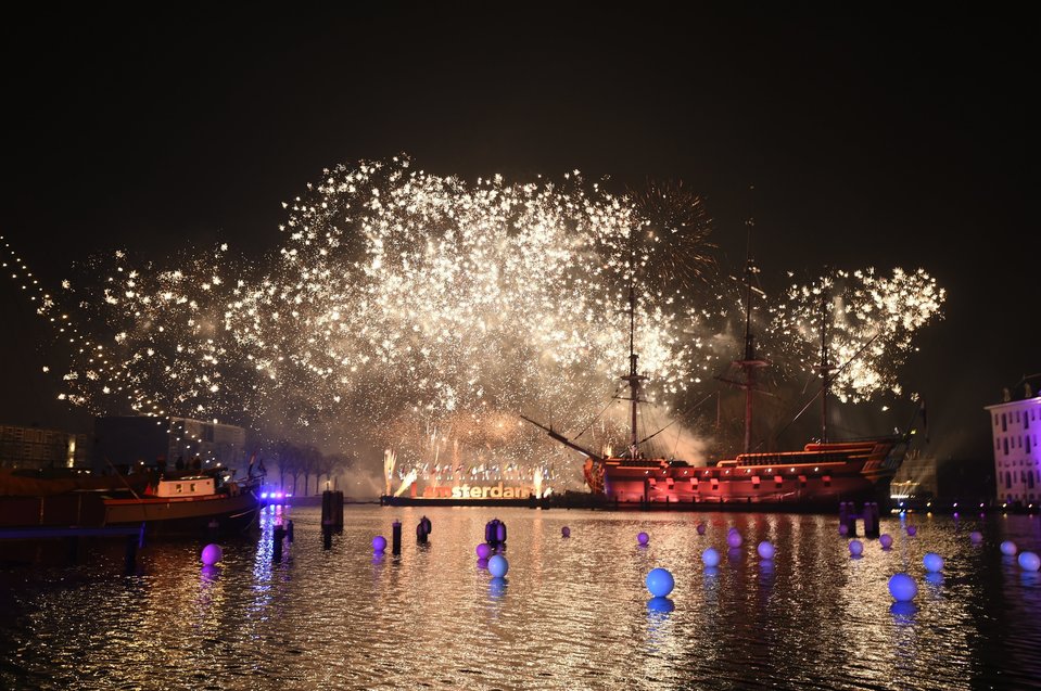 NETHERLANDS-NEW-YEAR-FIREWORK