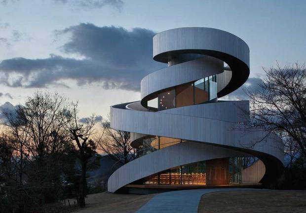 Ribbon Chapel by Hiroshi Nakamura & NAP Co. Ltd. (Hiroshima, Japan)