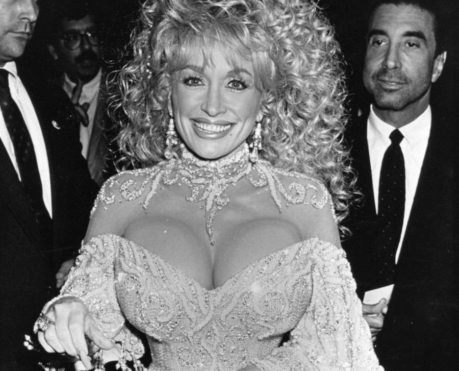 Dolly Parton during "Steel Magnolias" 