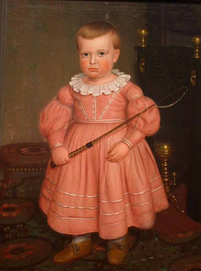 „Момче со камшик“ од непознат сликар, 1840 година.