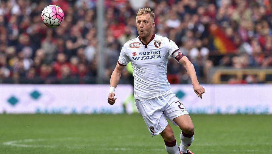 GENOA, ITALY - MARCH 13:  Kamil Glik of Torino FC in action during the Serie A match between Genoa CFC and Torino FC at Stadio Luigi Ferraris on March 13, 2016 in Genoa, Italy.  (Photo by Valerio Pennicino/Getty Images)