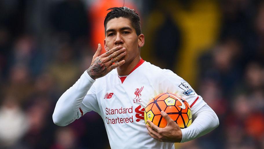LONDON, ENGLAND - MARCH 06:  Roberto Firmino of Liverpool celebrates as he scores their first and equalising goal during the Barclays Premier League match between Crystal Palace and Liverpool at Selhurst Park on March 6, 2016 in London, England.  (Photo by Mike Hewitt/Getty Images)