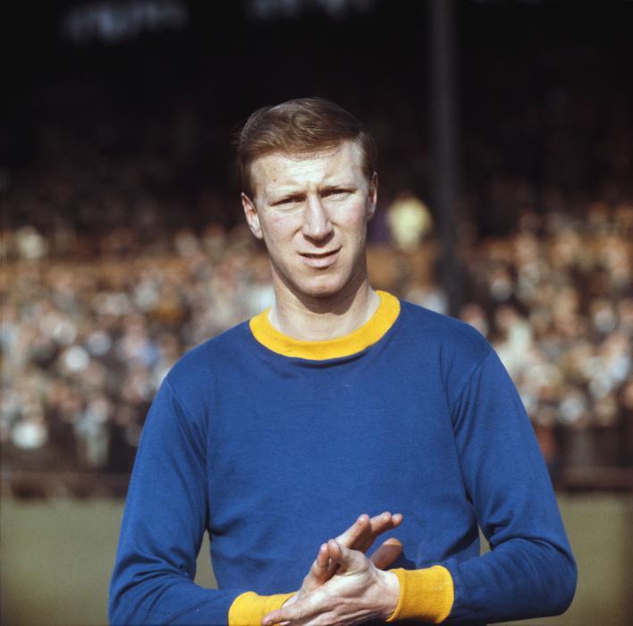 UNITED KINGDOM:  Jack Charlton of Leeds United circa 1970.  (Photo by Don Morley/Allsport UK/Getty Images) *** Local Caption *** Jack Charlton