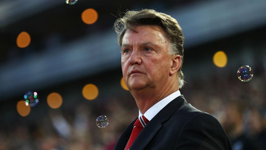 LONDON, UNITED KINGDOM - MAY 10: Louis van Gaal manager of Manchester United looks on prior to the Barclays Premier League match between West Ham United and Manchester United at the Boleyn Ground on May 10, 2016 in London, England. West Ham United are playing their last ever home match at the Boleyn Ground after their 112 year stay at the stadium. The Hammers will move to the Olympic Stadium for the 2016-17 season. (Photo by Paul Gilham/Getty Images)