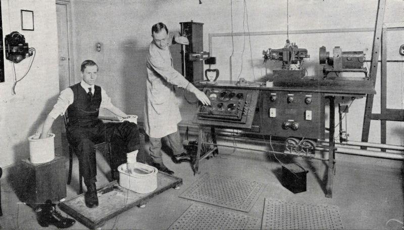 ECG-performed-at-National-Heart-Hospital-London-1916