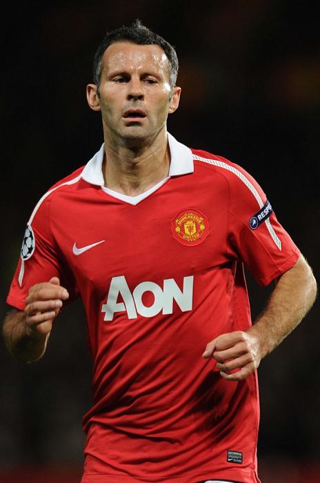 Embargoed to 0001hrs Monday Jan 03, 2011. Archive picture, dated 14/09/2010, of Manchester United winger Ryan Giggs, whose newly-released fitness DVD, Giggs Fitness: Power & Strength Through Yoga. is expected to become a best-seller.