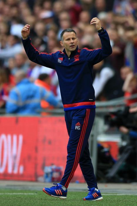 Manchester United assistant manager Ryan Giggs during the Emirates FA Cup Final at Wembley Stadium. PRESS ASSOCIATION Photo. Picture date: Saturday May 21, 2016. See PA story SOCCER Final. Photo credit should read: Nick Potts/PA Wire. RESTRICTIONS: EDITORIAL USE ONLY No use with unauthorised audio, video, data, fixture lists, club/league logos or "live" services. Online in-match use limited to 75 images, no video emulation. No use in betting, games or single club/league/player publications.