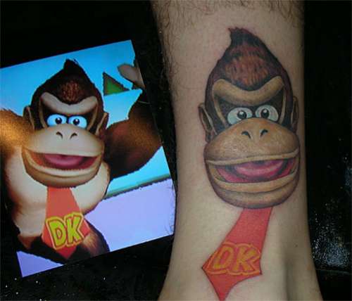 Тетоважи инспирирани од видео игри