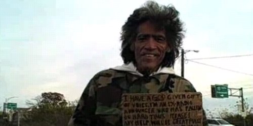 Бездомник со ангелски глас
